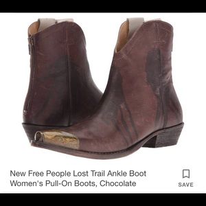 Free People Lost Trail Boots NWOT Western Inspired